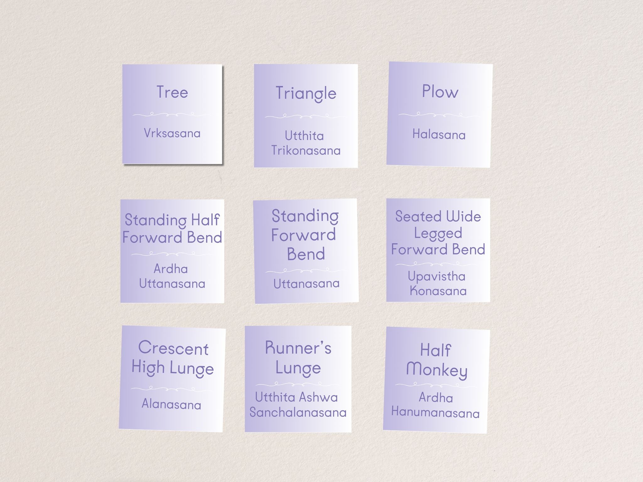 Yoga Sequencing Magnets Bundle